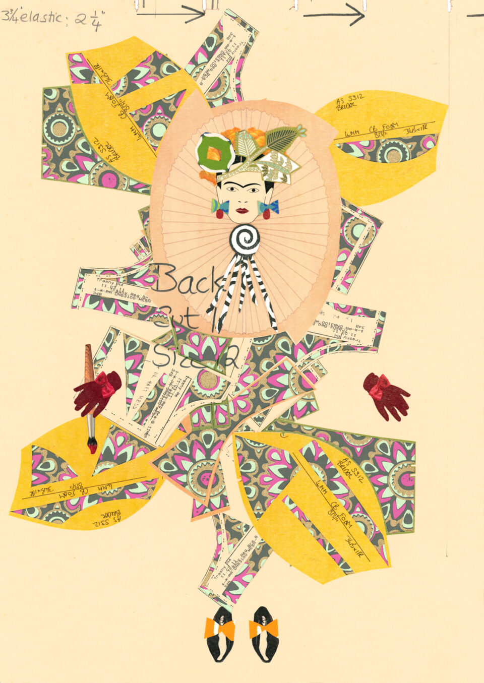 Frida Dolls up in Victor & Rolf