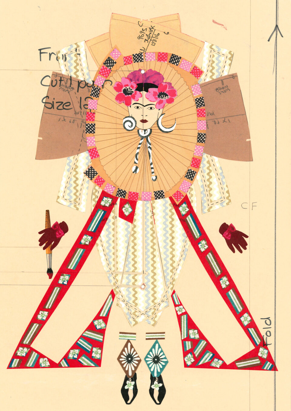 Frida as Madonna
