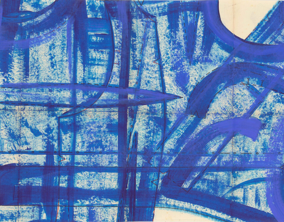 Traversing Through Blue I