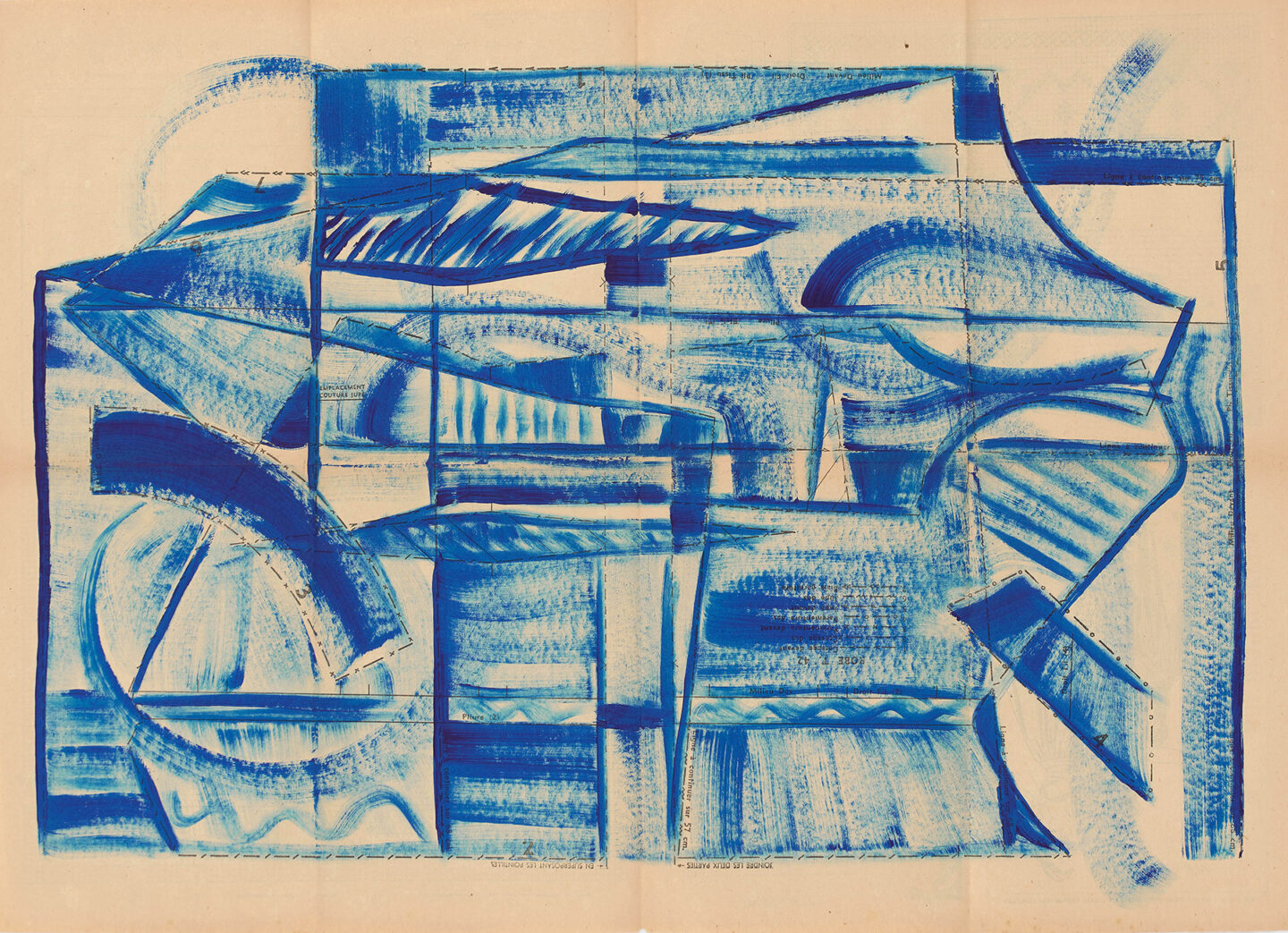 Traversing Through Blue V