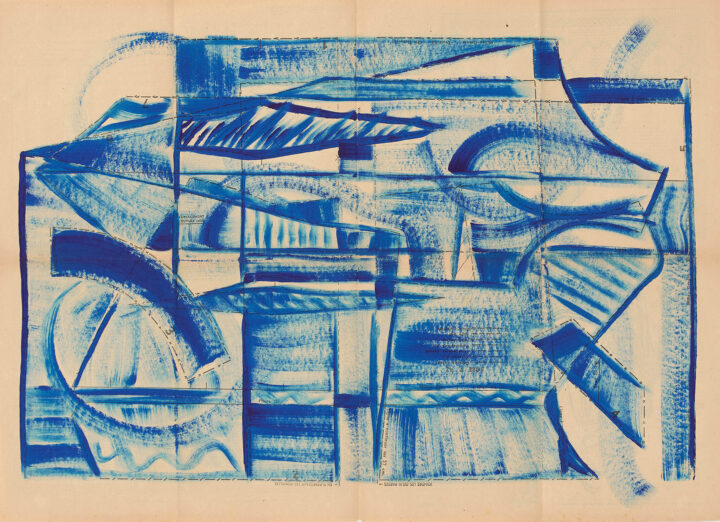 Traversing Through Blue V