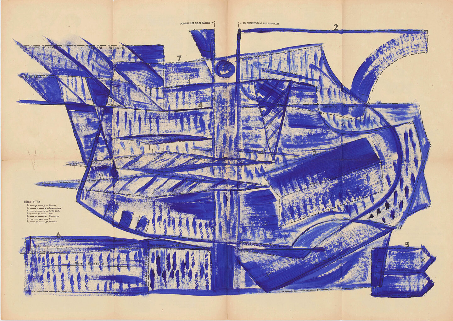 Traversing Through Blue XII