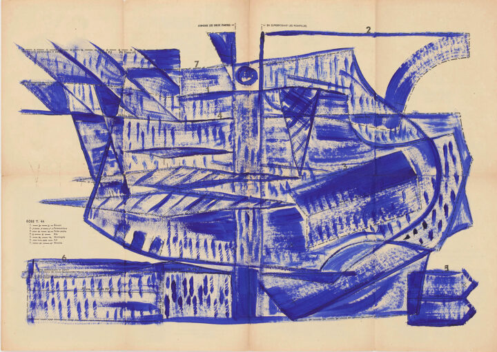 Traversing Through Blue XII