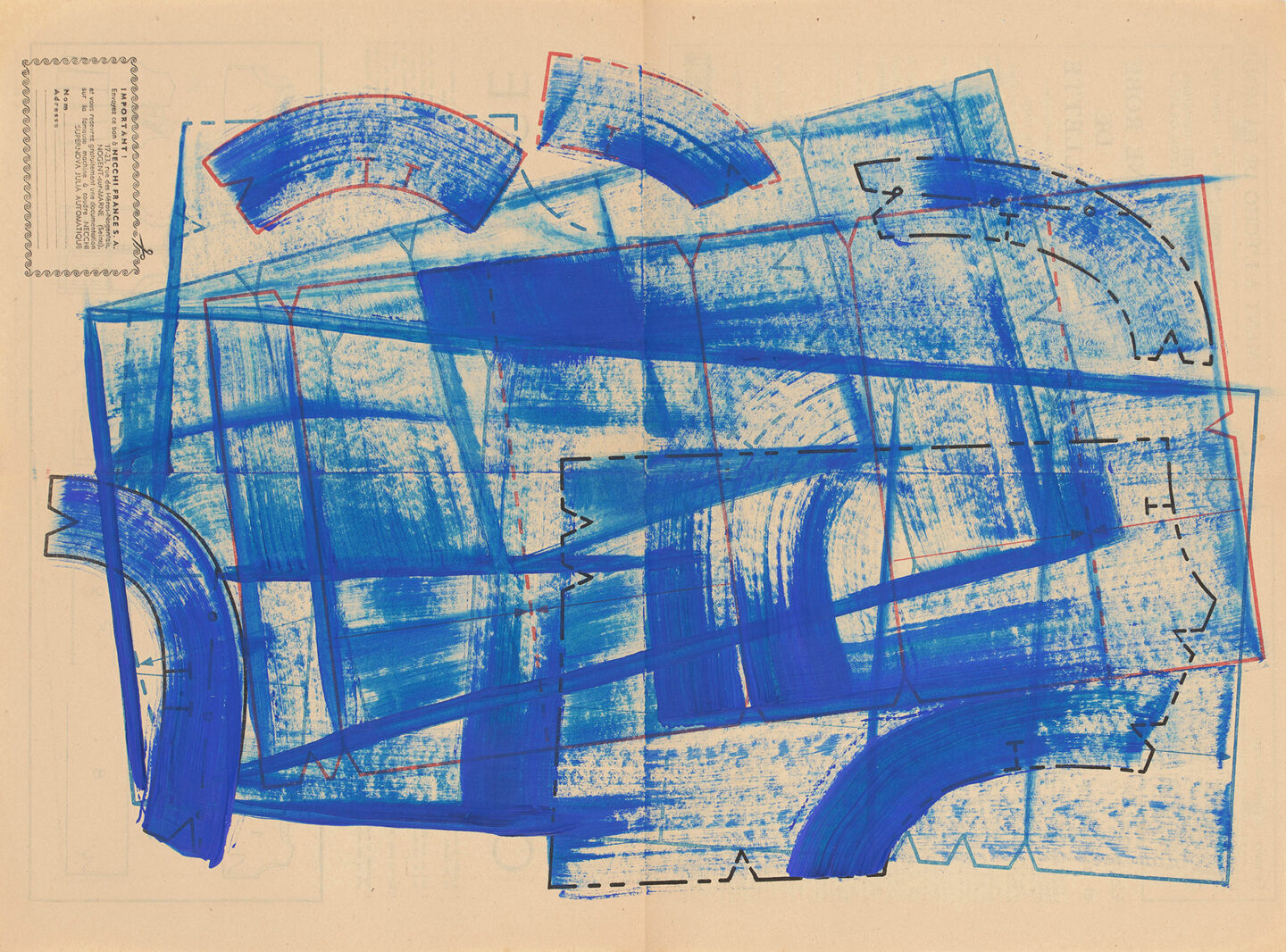 Traversing Through Blue XIX