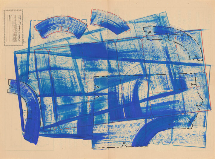 Traversing Through Blue XIX