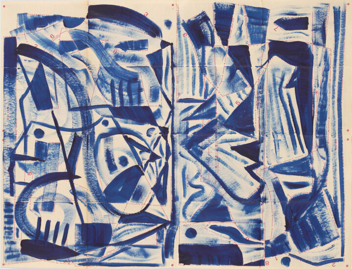 Traversing Through Blue XV