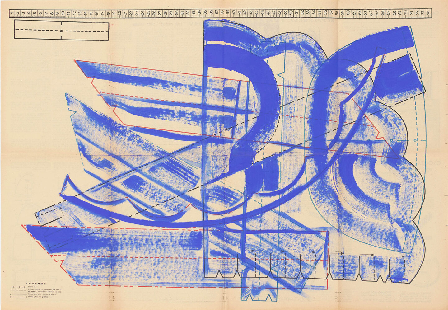 Traversing Through Blue XX