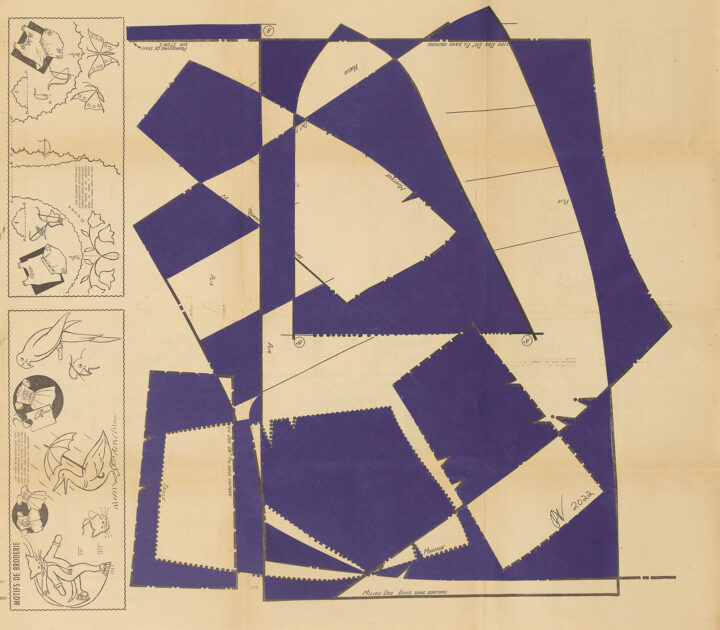 Dancing Blocks Indigo