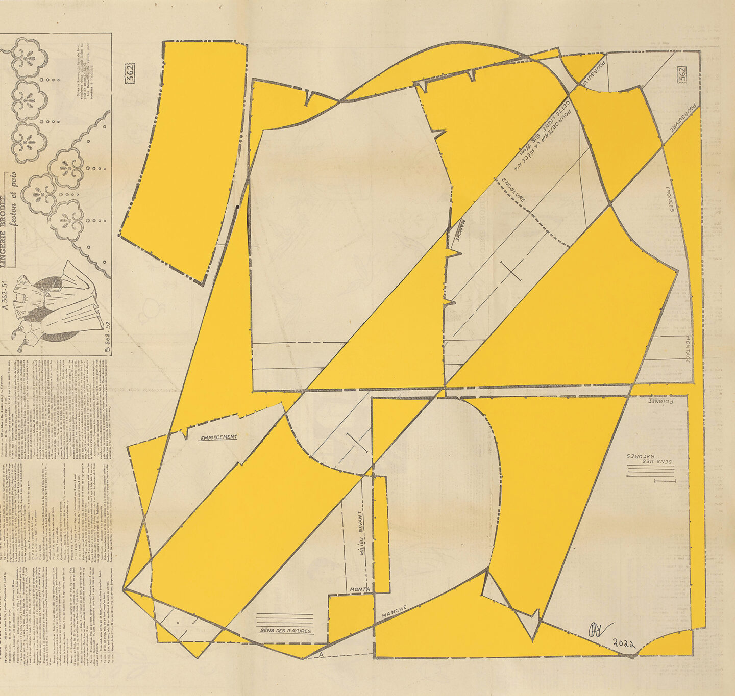 Dancing Blocks Sun Flower
